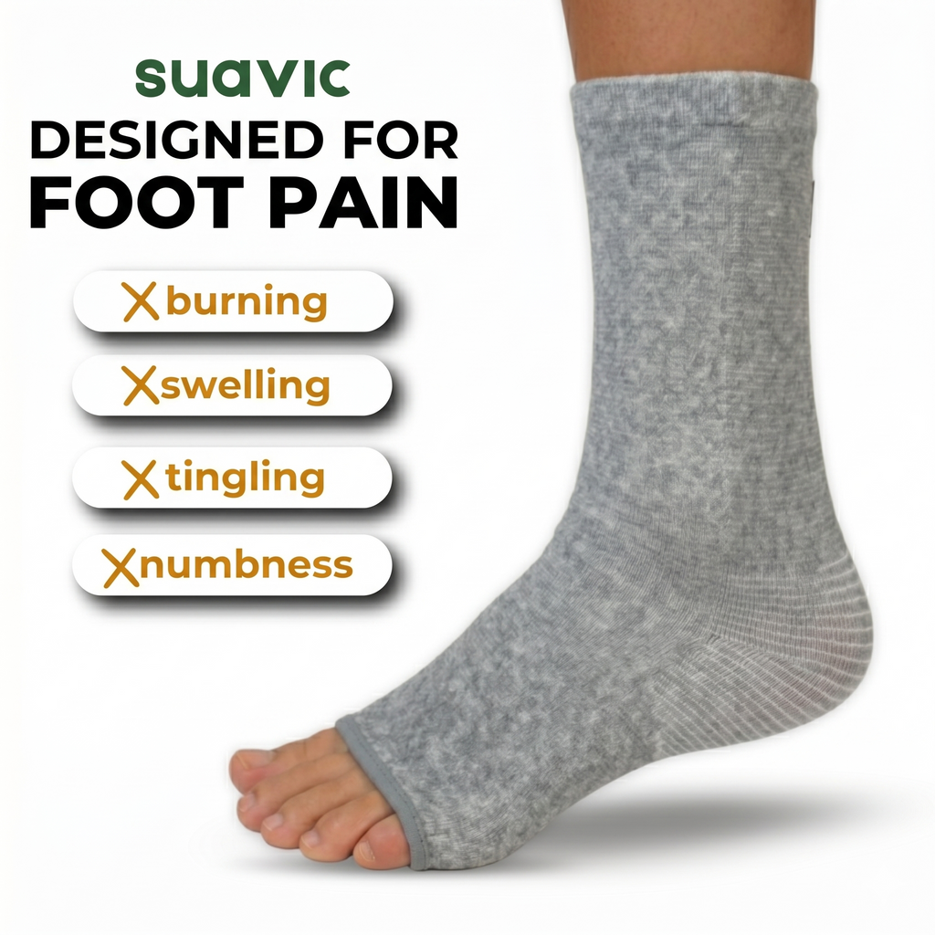 Anti-Fatigue Bamboo Footsleeves